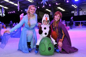 Magical Ice Skating Sessions Featuring Well Known Characters Return for a Second Year at Winter Glow